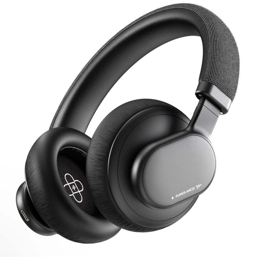 Brown Wireless Headphones new damage box